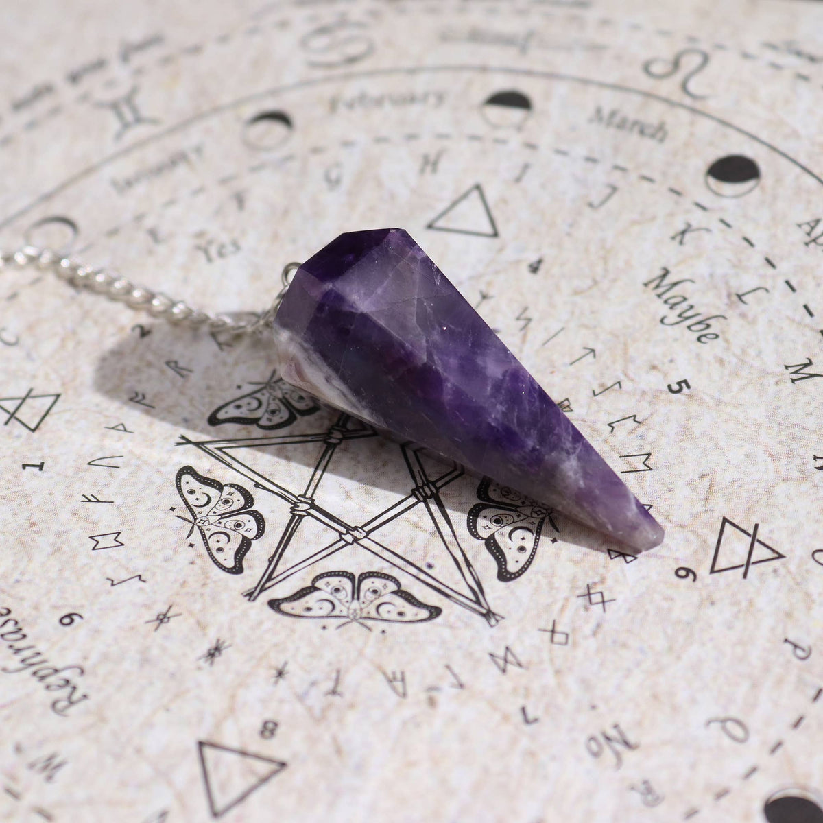 Encens Ancient Witch Spell – Séduction & Pendule en Améthyste