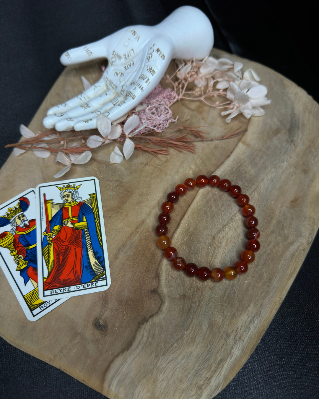 Bracelet En Cornaline - Confiance & Apaisement