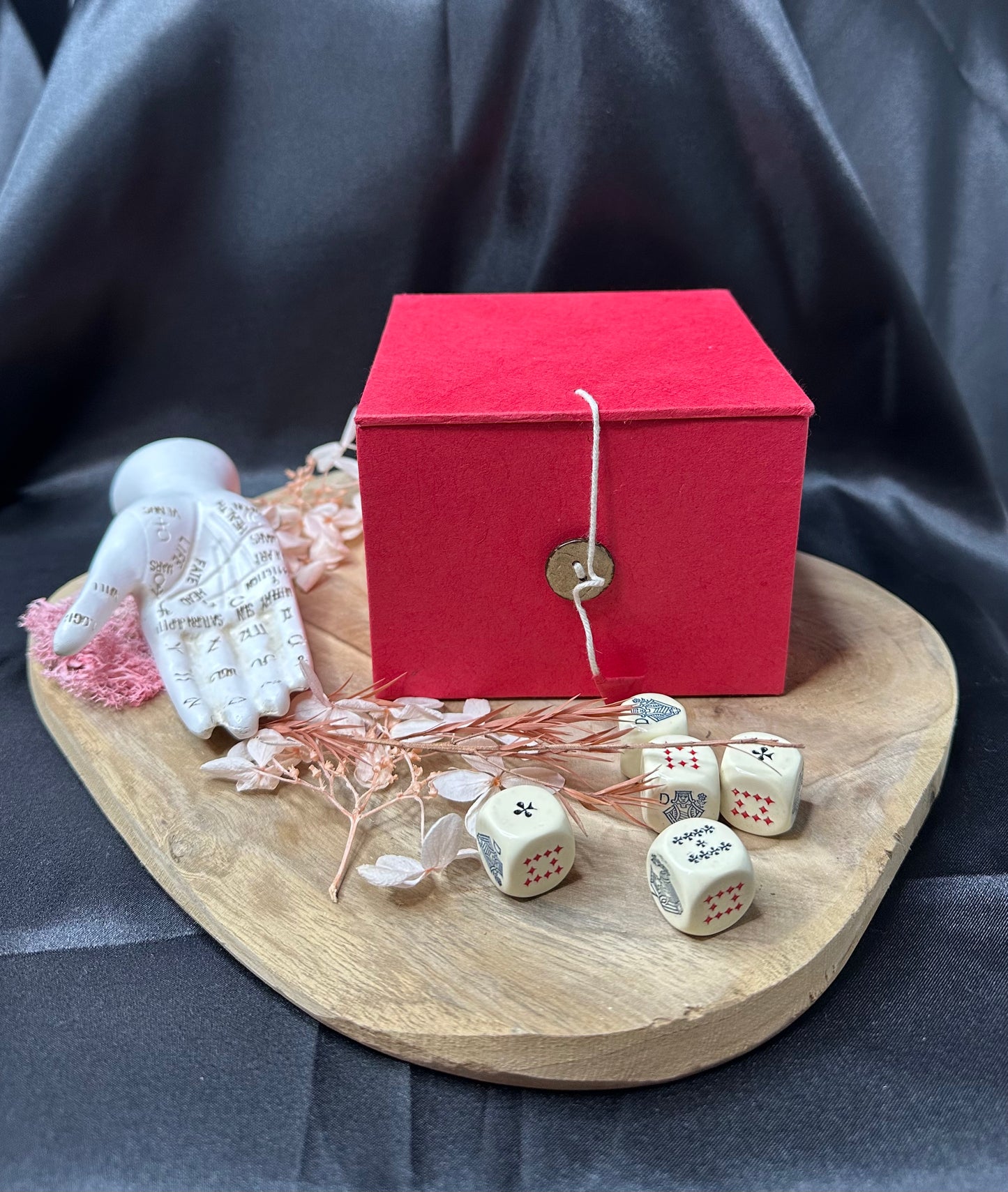 Coffret Bol Chantant Bleu & Doré