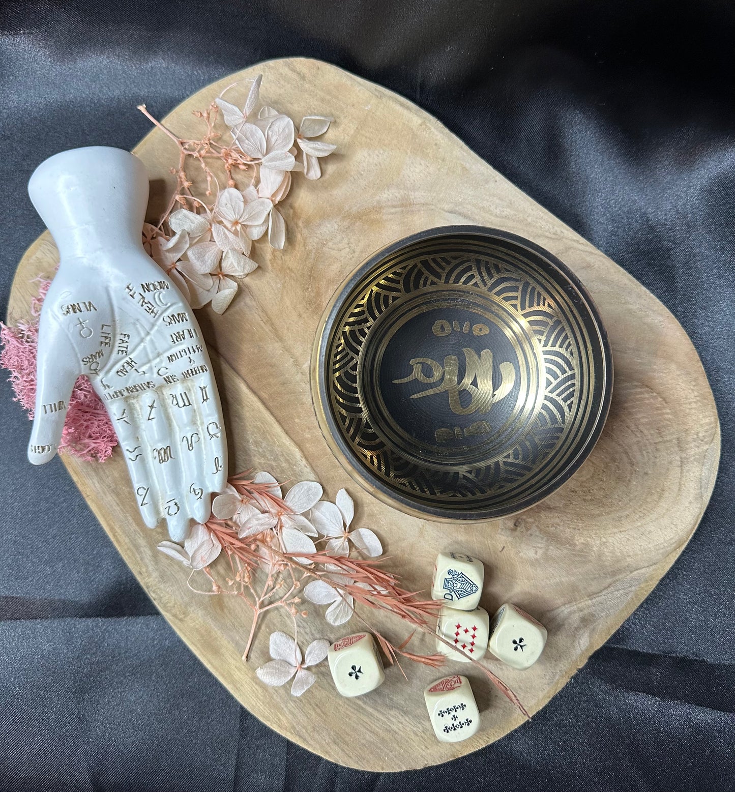 Coffret Bol Chantant Noir & Doré