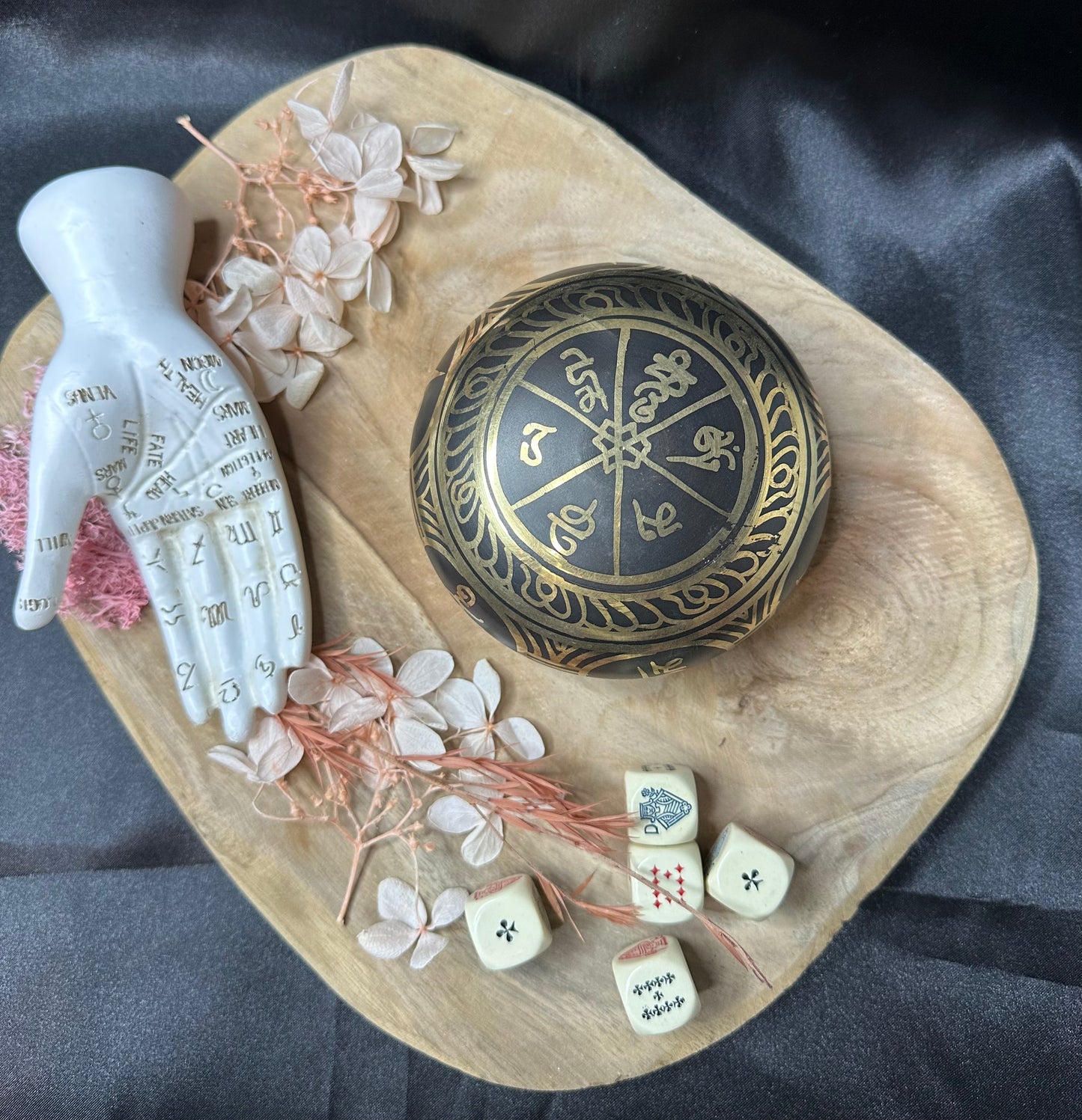 Coffret Bol Chantant Noir & Doré