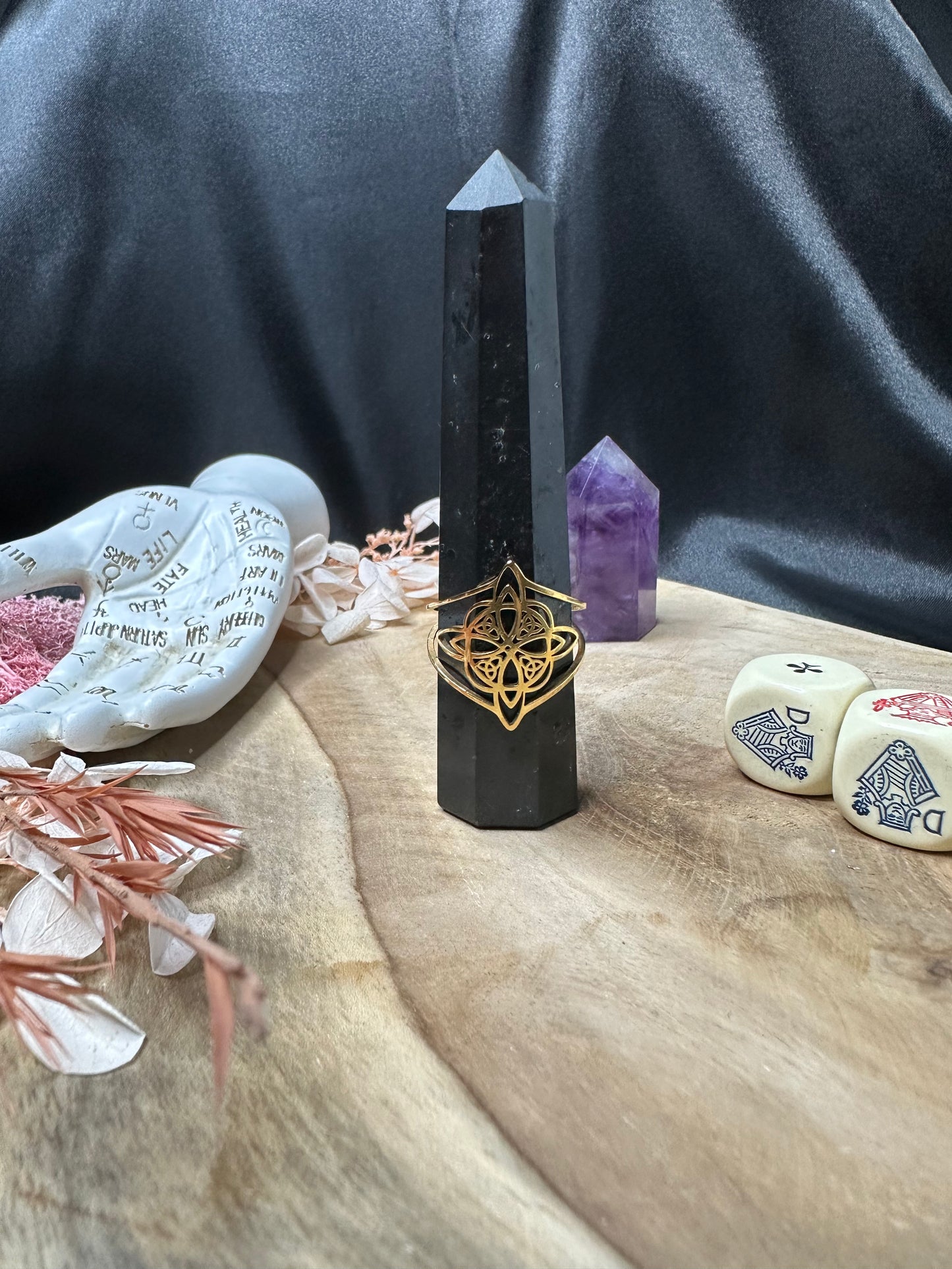 Bague Nœud de Sorcière (T.18) - Protection & Connexion
