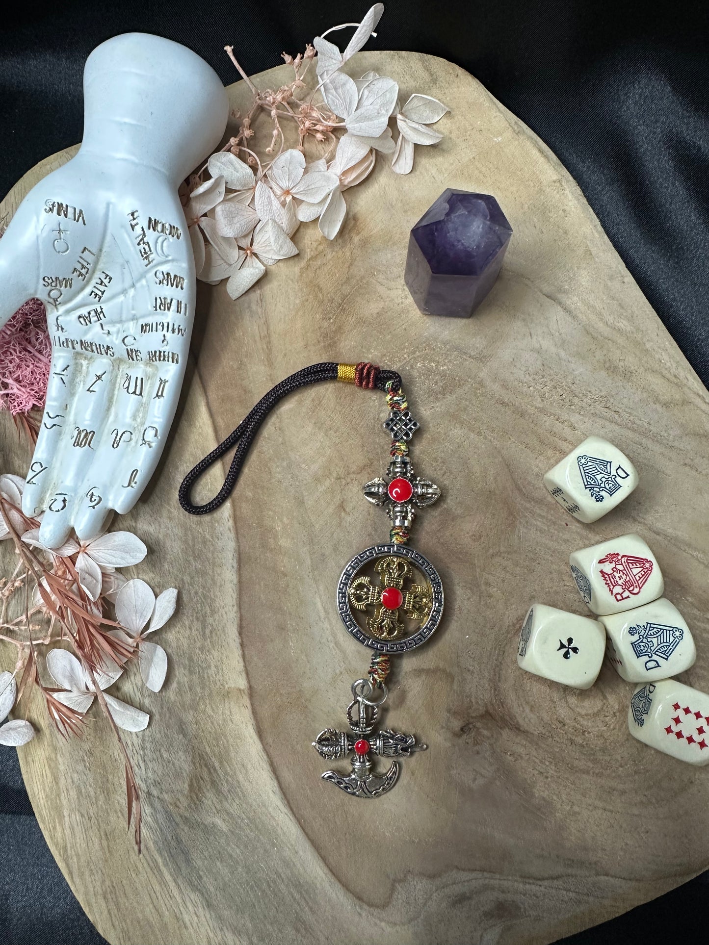 Pendentif de Protection – Double Dorje & Kartika