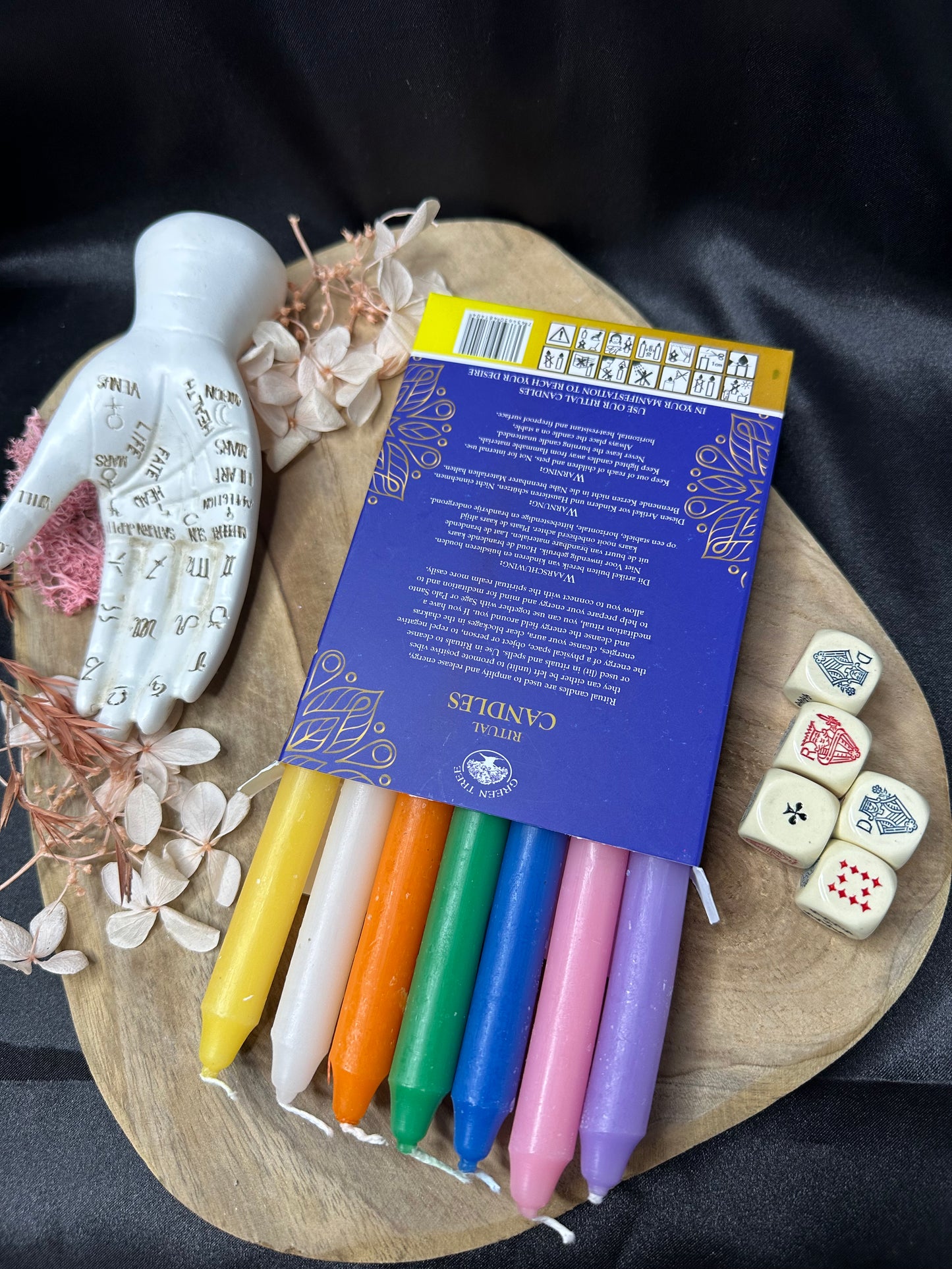 Bougies Rituel 7 Archanges – Lot de 7 pièces