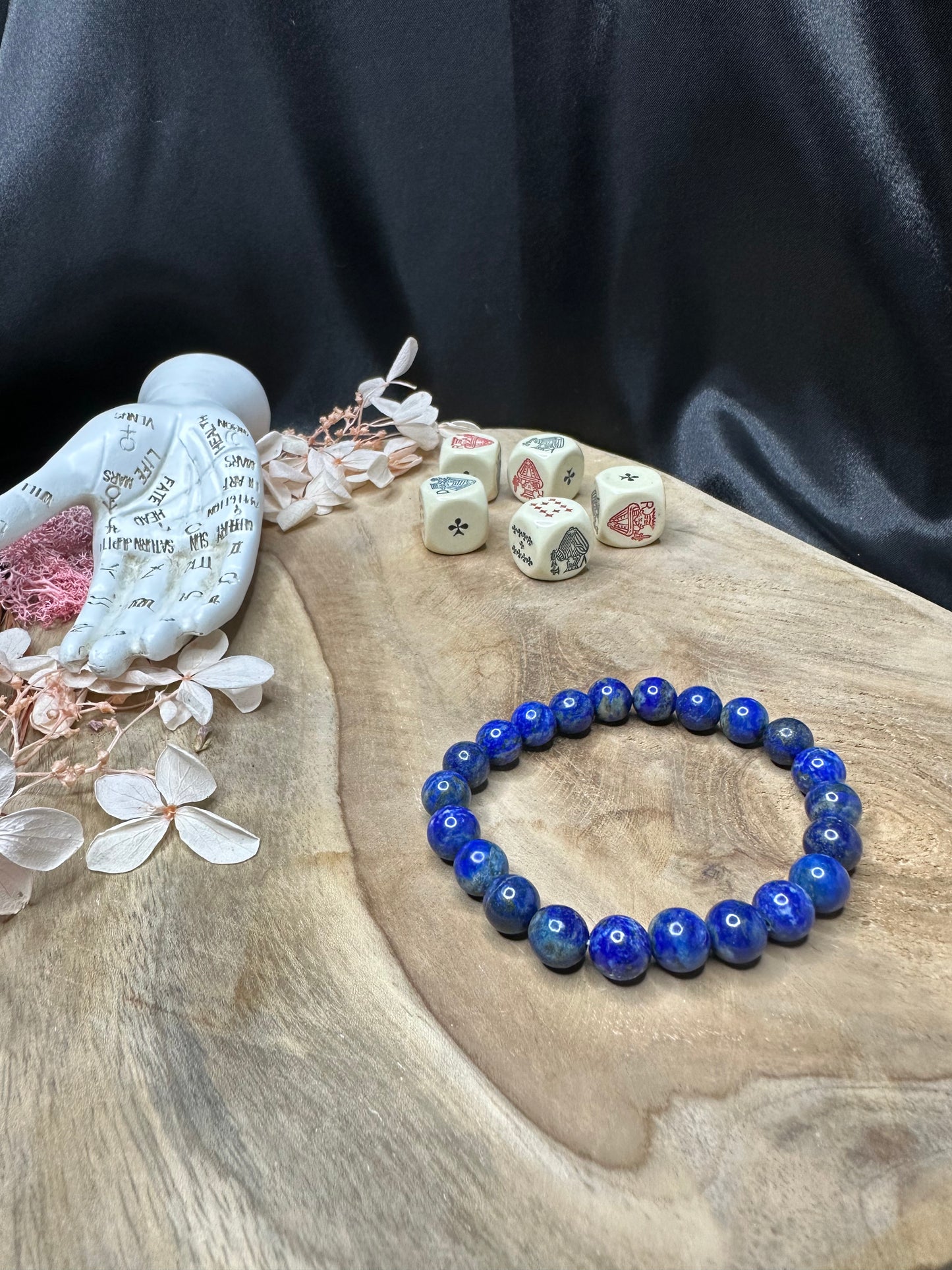 Bracelet Lapis Lazuli (AA) - Sagesse & Vérité