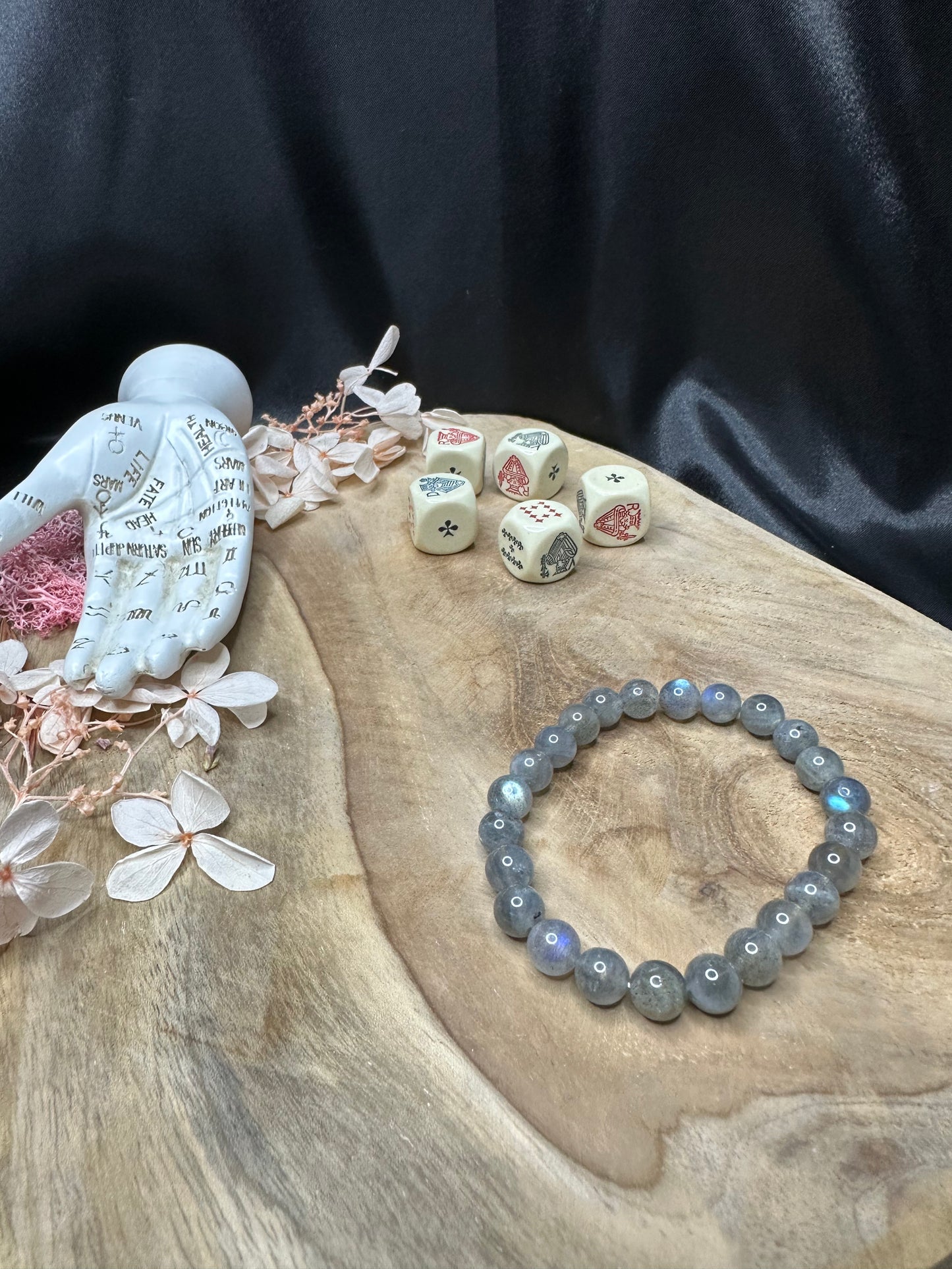 Bracelet Labradorite (AA) - Intuition & Protection