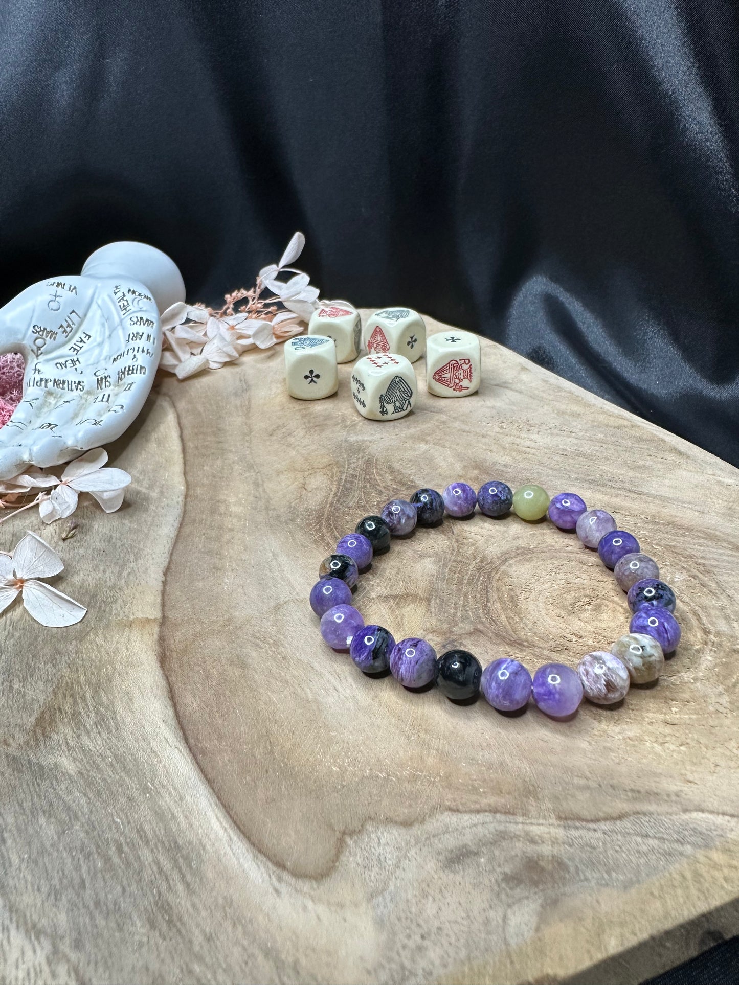Bracelet Charoïte (AAA) - Transformation & Clairvoyance