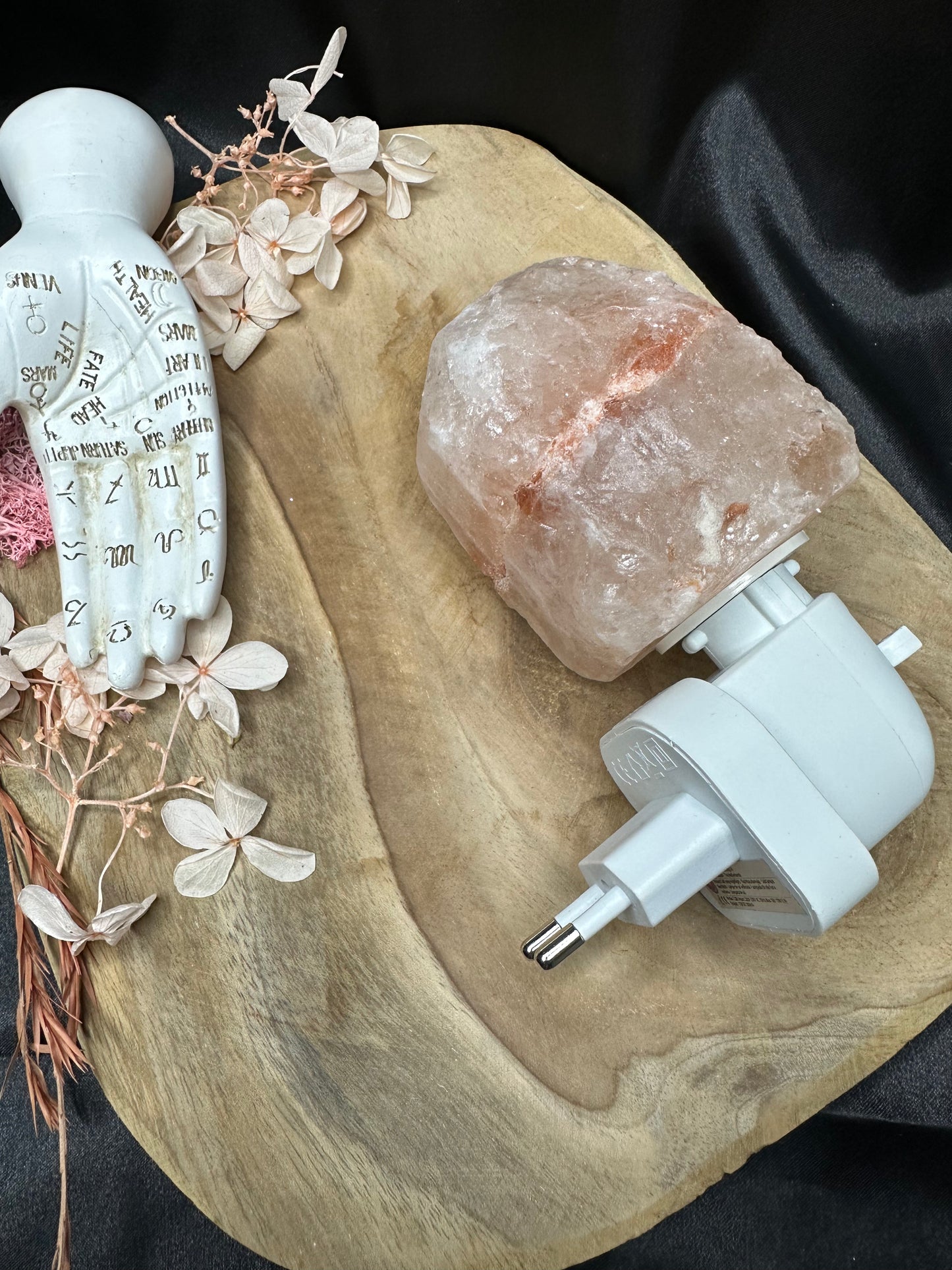 Lampe de Sel Veilleuse avec Interrupteur Marche/Arrêt