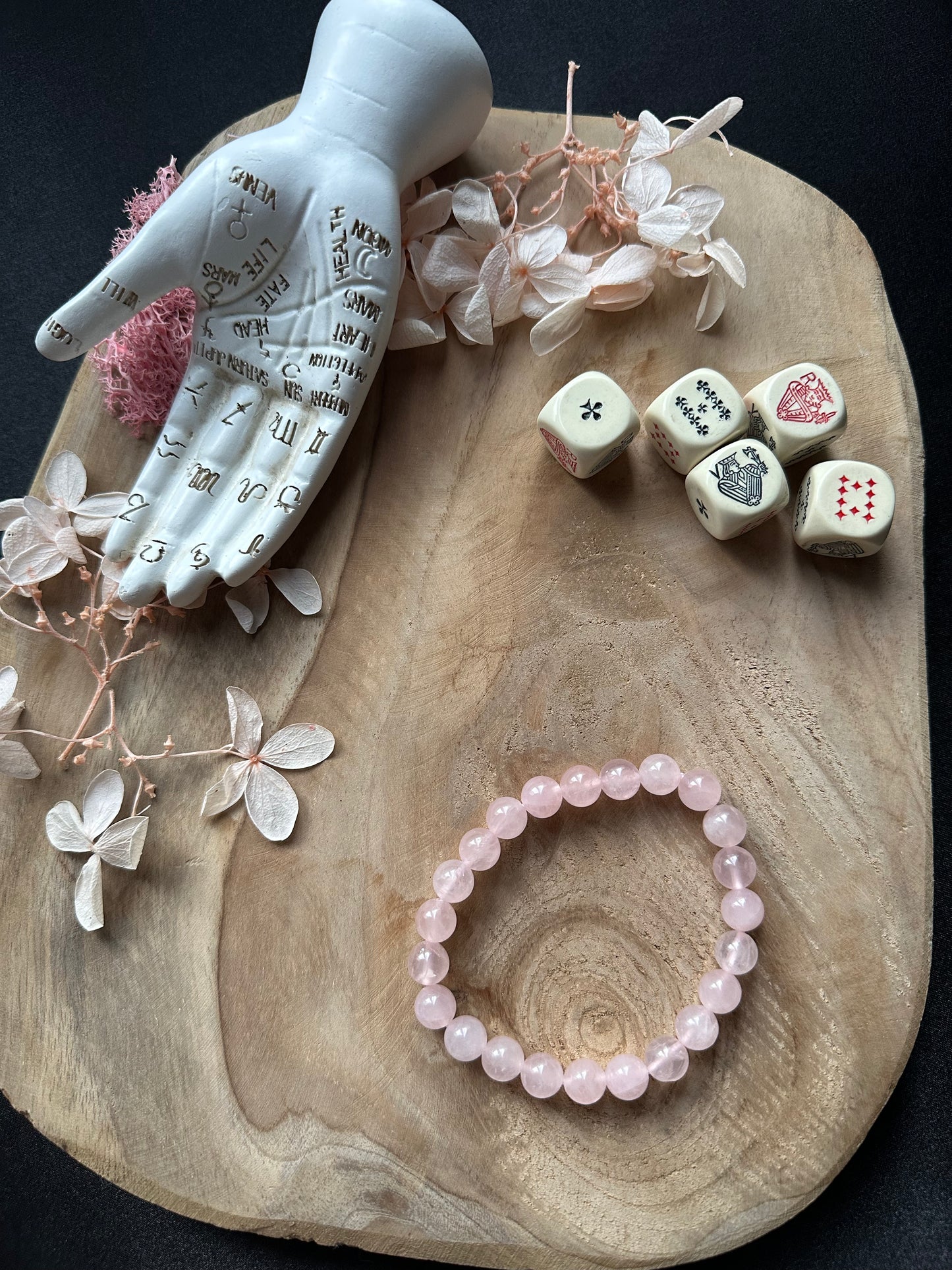 Bracelet Quartz Rose – Amour & Apaisement