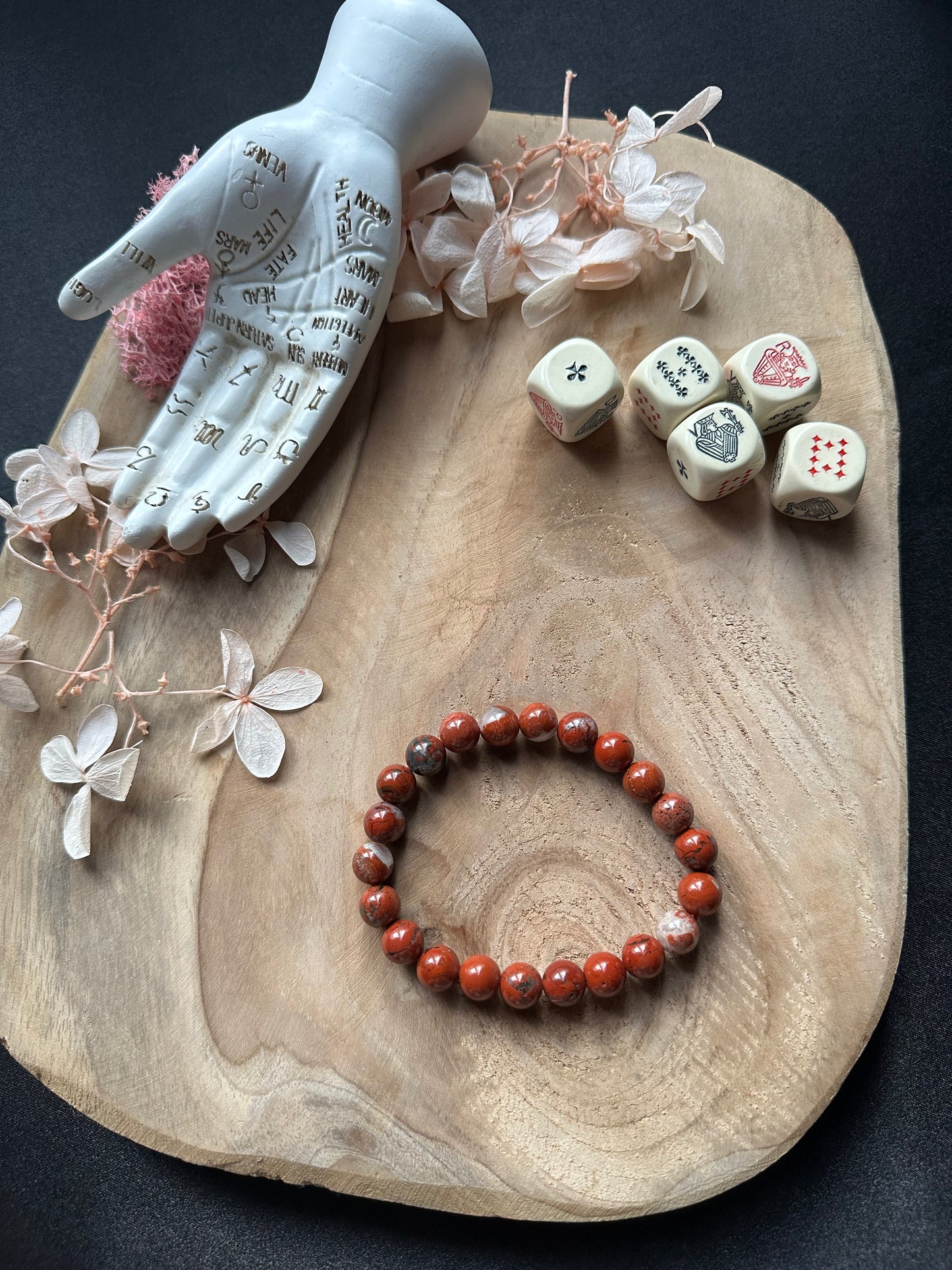 Bracelet Jaspe Breschia – Force & Résilience