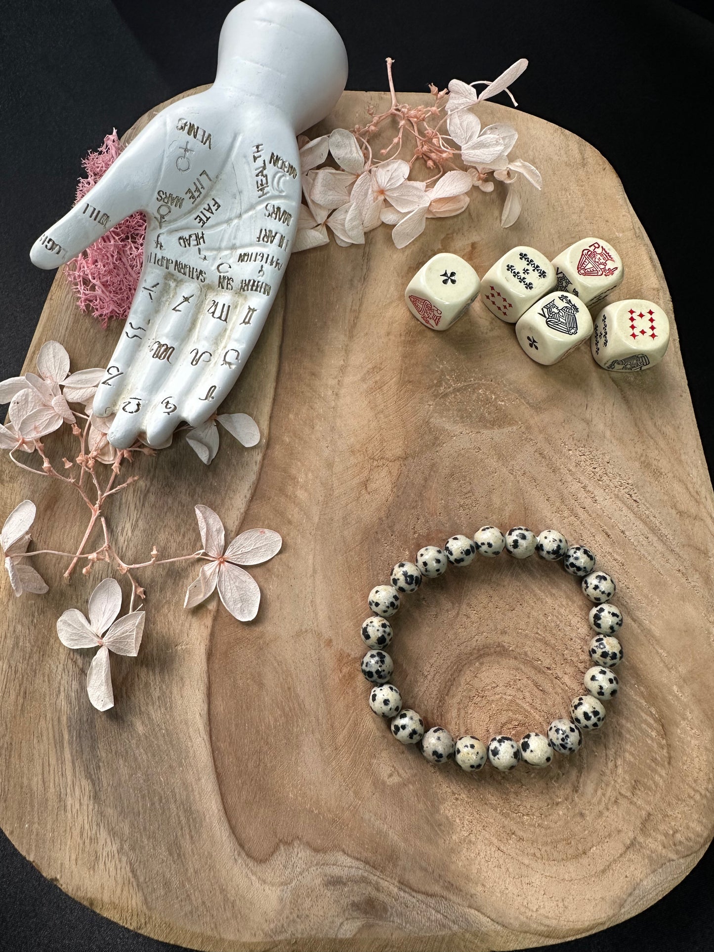 Bracelet Jaspe Dalmatien – Joie & Équilibre