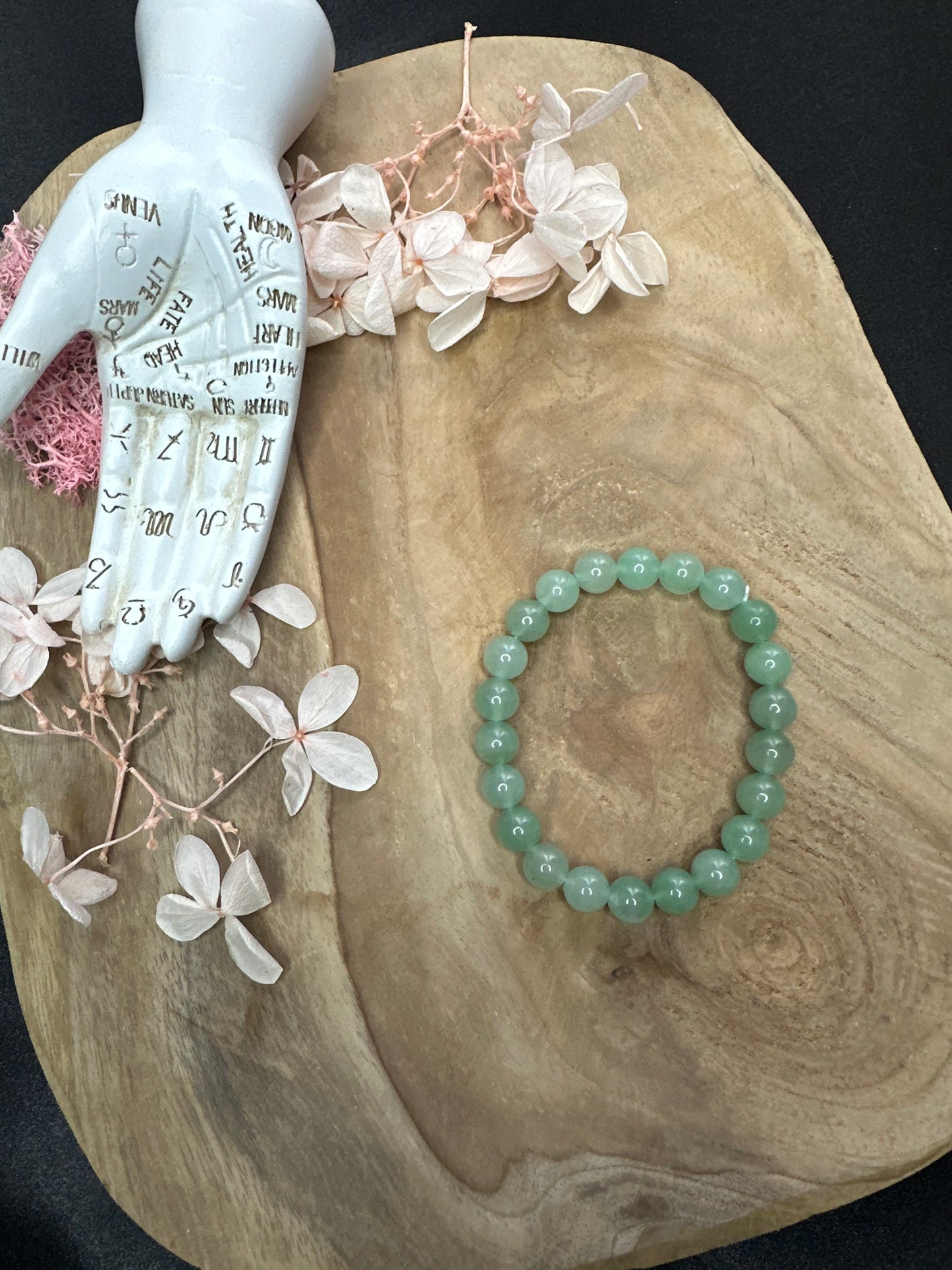Bracelet Aventurine Verte - Chance & Abondance