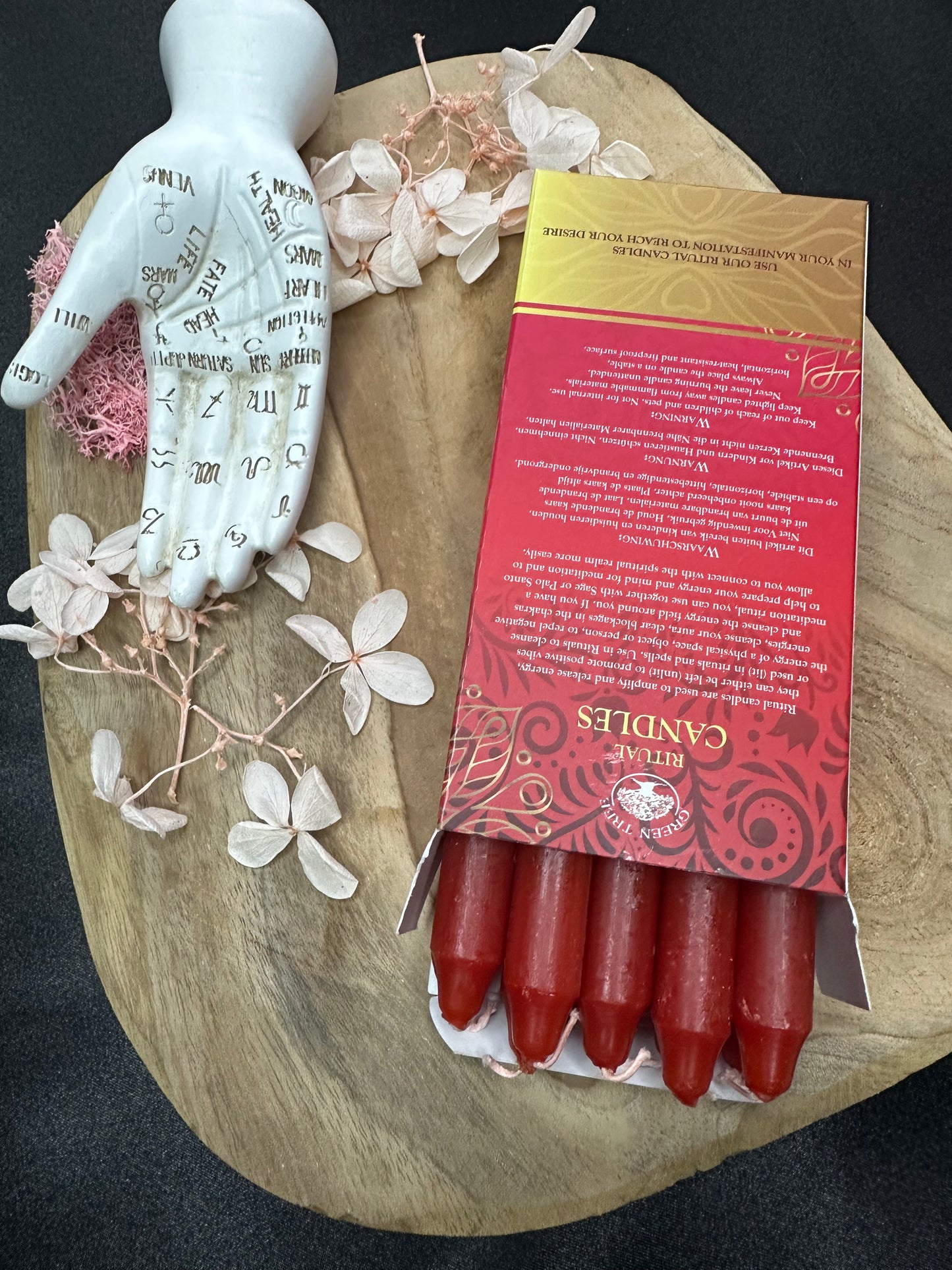 Bougies Rituel D'Amour - Lot de 10 pièces