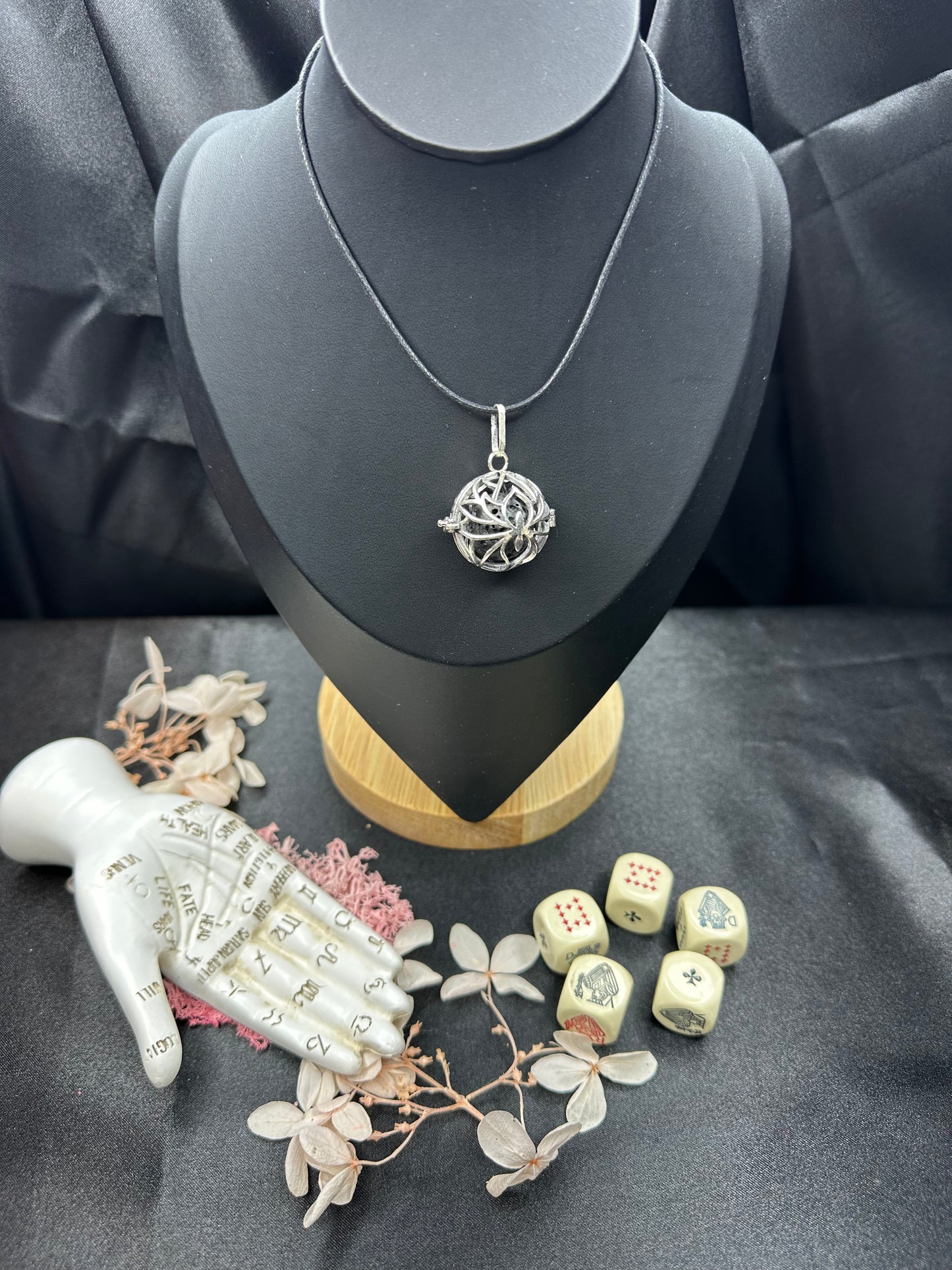 Pendentif de Grossesse – Bola Lotus Harmonie Argenté