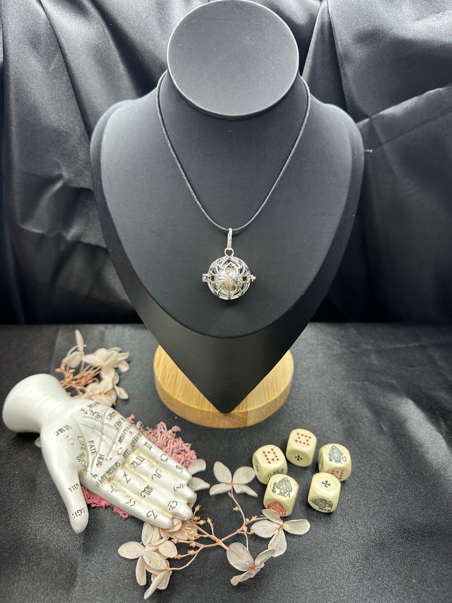 Pendentif de Grossesse – Bola Lotus Harmonie Argenté
