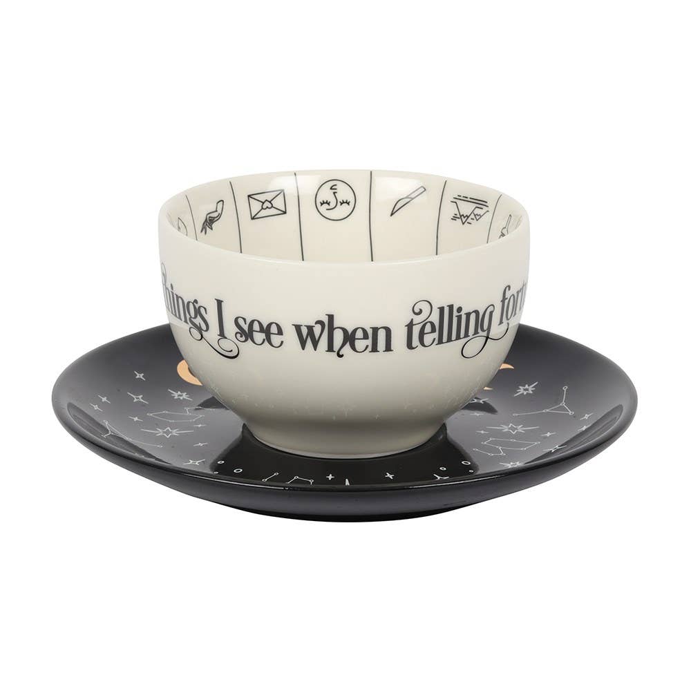 Tasse Divinatoire en Céramique – Lecture du Thé & du Café