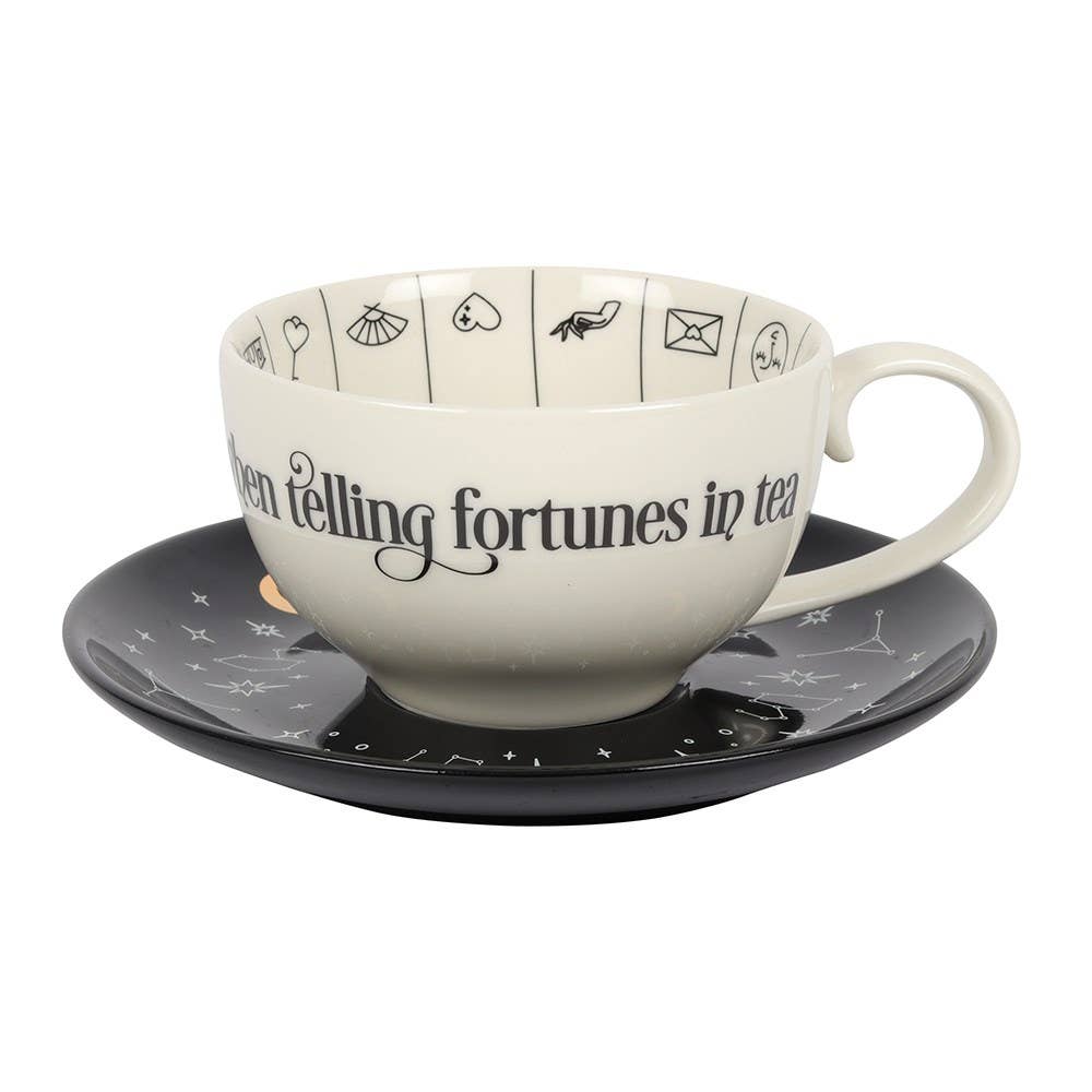 Tasse Divinatoire en Céramique – Lecture du Thé & du Café