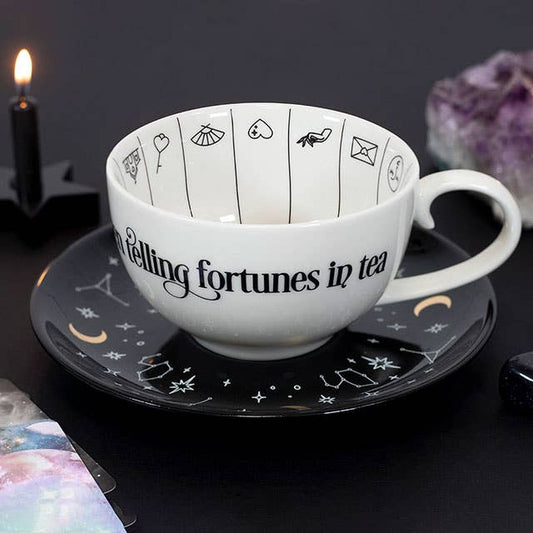Tasse Divinatoire en Céramique – Lecture du Thé & du Café