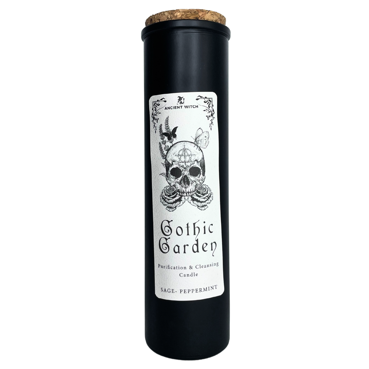 Bougie de Purification de la Sorcière Ancienne – Jardin Gothique
