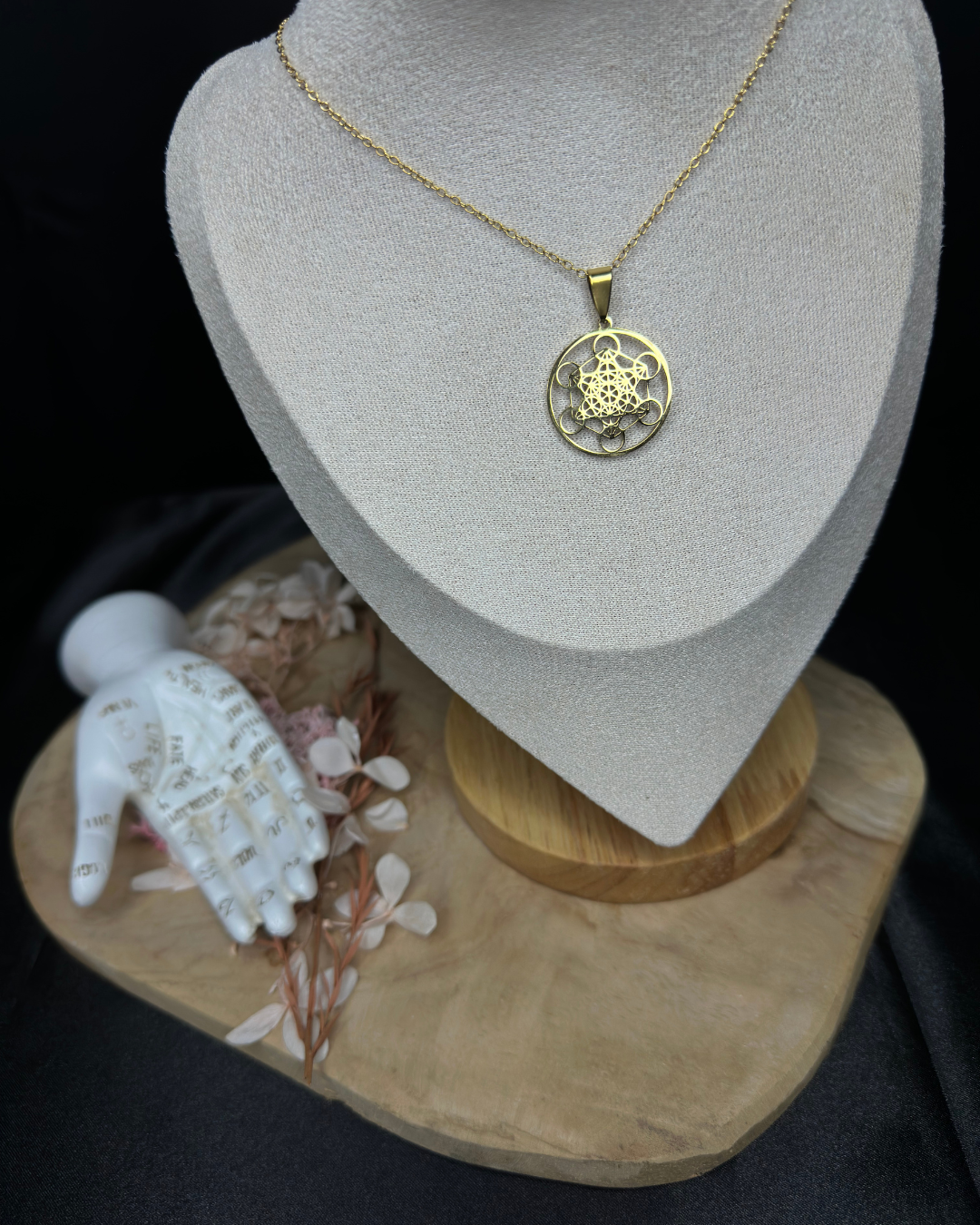 Collier Métatron Doré