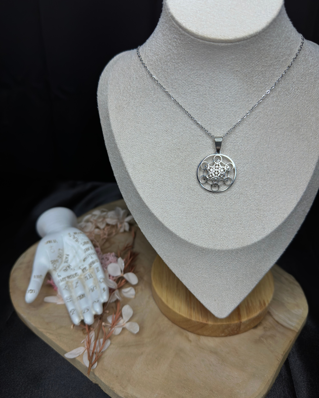 Collier Métatron Argenté