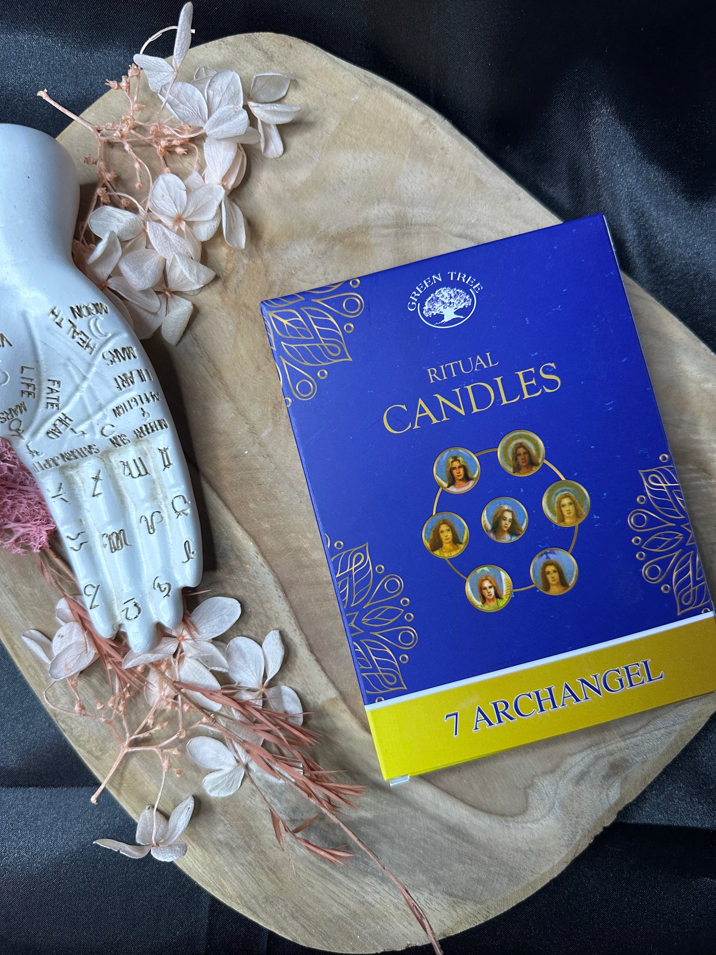 Bougies Rituel 7 Archanges – Lot de 7 pièces