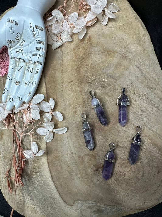 Pendentif Améthyste - Apaisement & Éveil