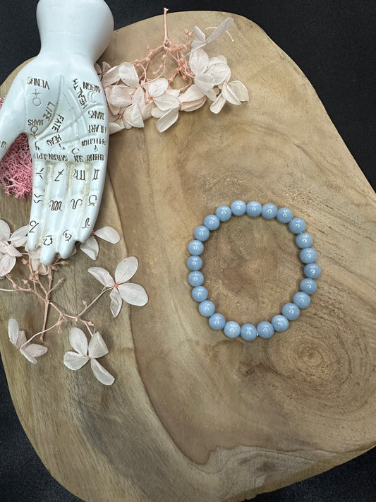 Bracelet Angelite - Connexion & Protection