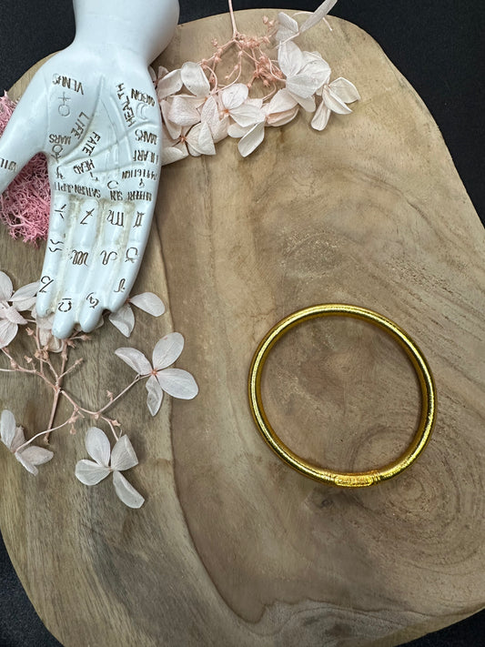 Bracelet Jonc Bouddhiste Traditionnel – Chance & Prospérité