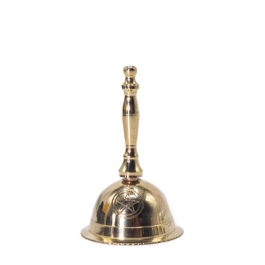Petite Cloche d’Autel en Laiton – Pentagramme