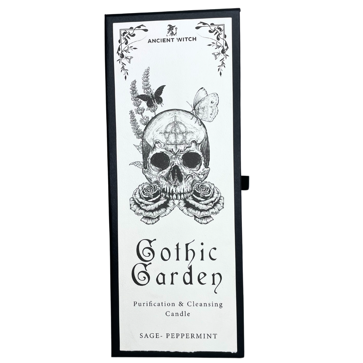 Bougie de Purification de la Sorcière Ancienne – Jardin Gothique