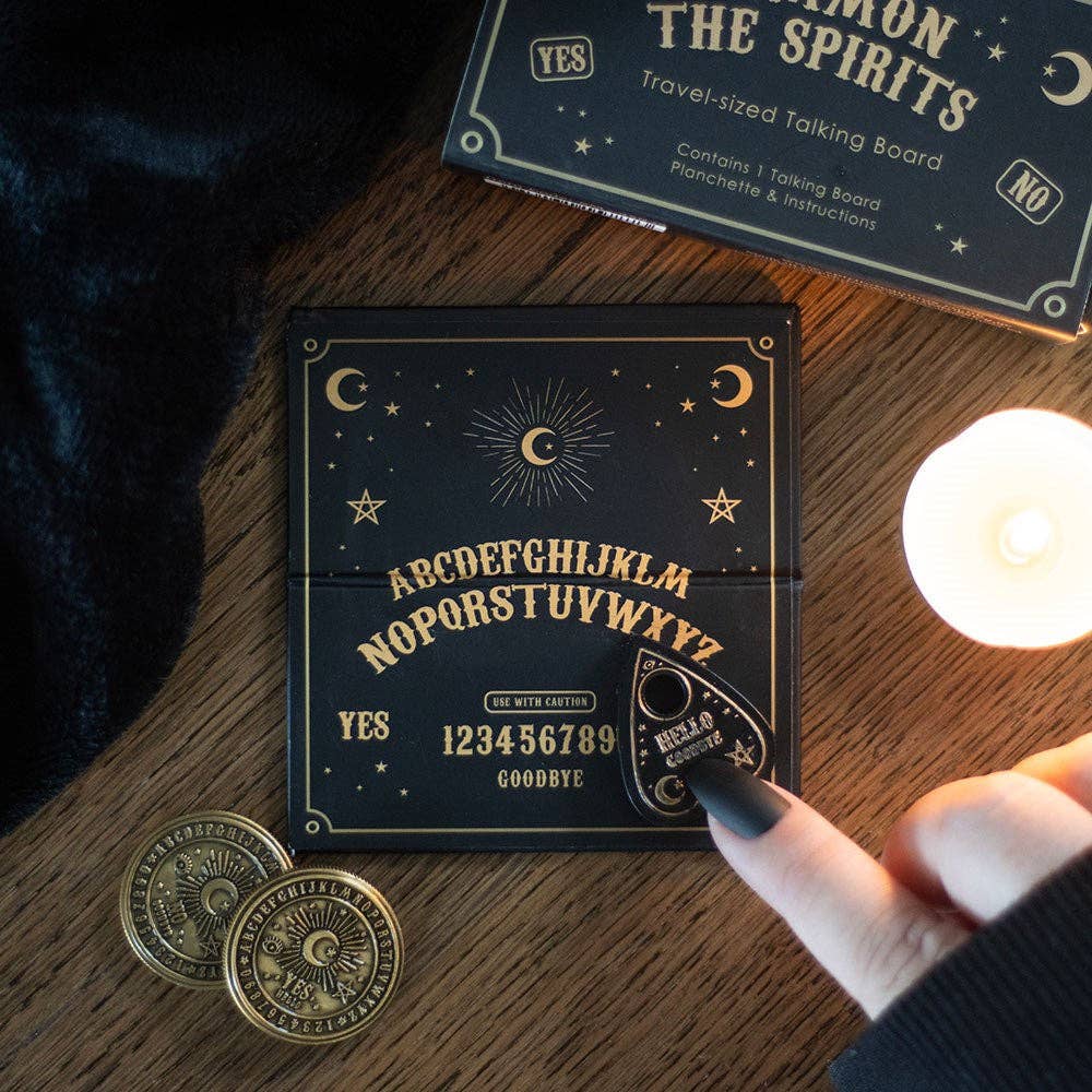 Mini Planche Spirite de Voyage – Noir & Or